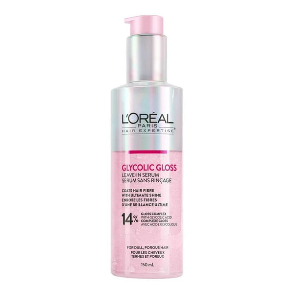 Leave In Serum Glycolic Gloss Hair Expertise, Enhance Shine and Smoothness, 150ml