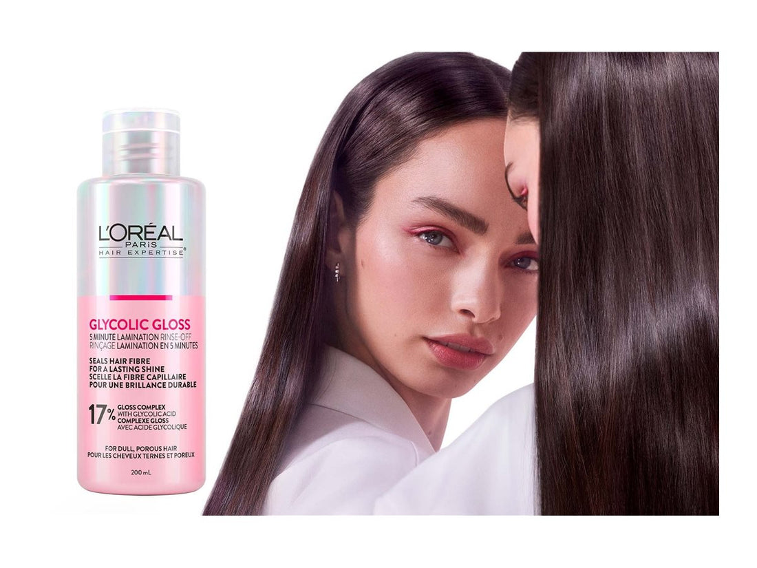 L'Oreal Paris Hair Expertise Glycolic Gloss Rinse-Off Gloss - 200ml