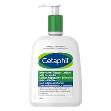 Cetaphil Intensive Repair Lotion with Ceramides – Deep Hydration for Dry, Flaky Skin, 473ml