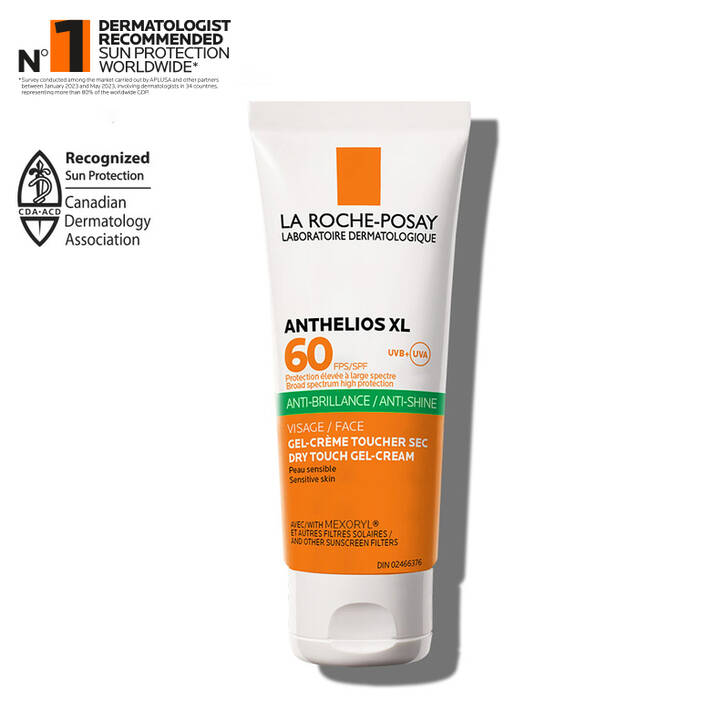 Anthelios Xl Dry Touch Spf 60 Facial Sunscreen