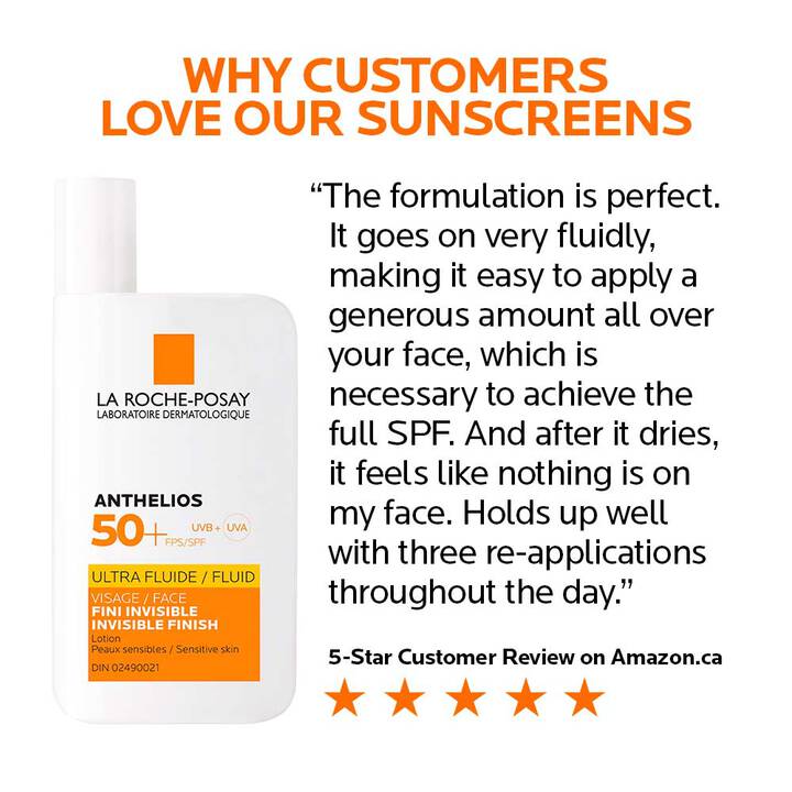 LA ROCHE-POSAY Anthelios Ultra-Fluid SPF 50+ Facial Sunscreen in Sri Lanka