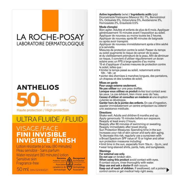 LA ROCHE-POSAY Anthelios Ultra-Fluid SPF 50+ Facial Sunscreen in Sri Lanka