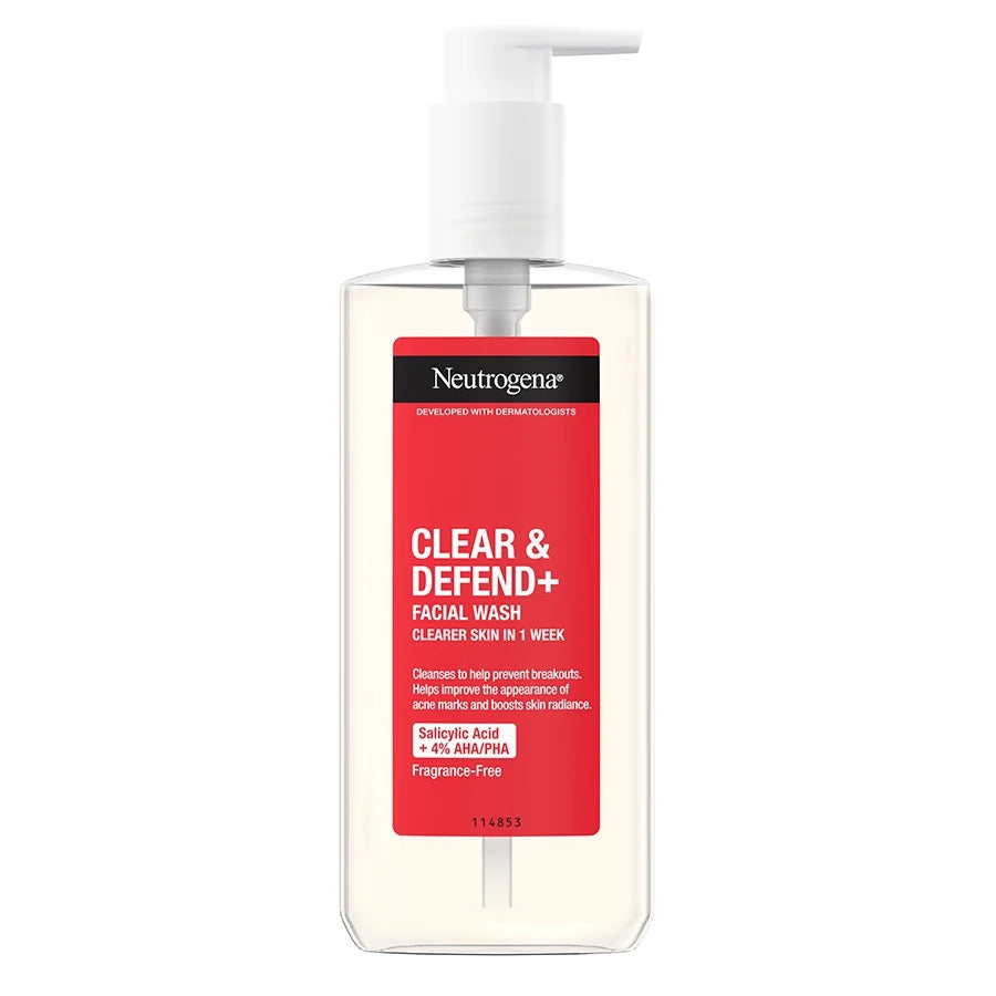 Neutrogena Clear and Defend+ Wash 200ml In Sri Lanka